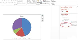 How To Explode A Pie Chart On A Presentation Slide In C