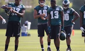 taking a look at eagles wr depth chart after the jordan