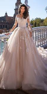 Wedding Dresses Top Prom Dress With Long Sleeves Illusion Lace Giovanna Alessandr Longdres Ball Gowns Wedding Wedding Dress Guide Wedding Dresses Lace