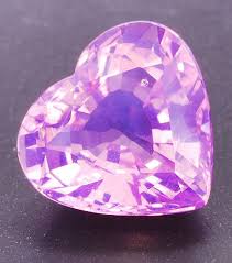 Very Light Purple Spinel Heart Weighing 2 51cts From Tunduru Tanzania Gemstones Gems And Minerals Stones And Crystals
