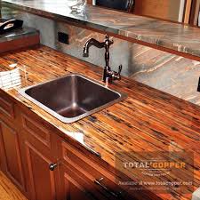 What happens to unsealed copper countertops over time? Enchantment Copper Sheet Hort Heavy 24 Gauge Color Copper Patina Copper