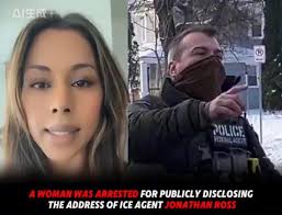 🚨 YOU'RE FIRED: The woman that doxxed ICE Agent Jonathan Ross, lost her  job and faces arrest. She thought it was innocent to post a video sharing  that he lived