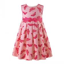 100% cotton machine wash with similar colours. Rachel Riley Younger Girls Pink Butterfly Dress Set Baby From Junior Couture Uk