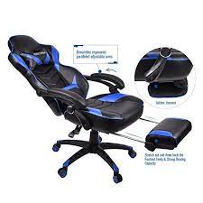 ergonomic computer gaming chair large size pu leather high back office racing chairs with widen thicken seat computer chair best computer chairs gaming chair