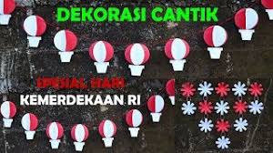 Gambar dekorasi kelas tema 17 agustus. Dekorasi Spesial Hari Kemerdekaan Dekorasi 17 Agustus Merah Putih Dekorasi Kelas Youtube