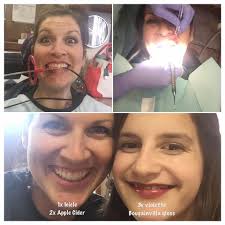 Can anyone remove the lipstick off my teeth 😞 and remove the writing off  my husbands T-shirt please ??!! 😀