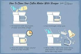 Deep cleaning the coffee maker with vinegar periodically is one way to do this, but it may not be the best option available. How To Clean A Coffee Maker
