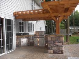 But, if you're committed to their care and maintenance, granite counter tops will deliver the look and performance you want for decades to come. Pergola Granite Countertops Cultured Stone Paver Patio Outdoor Bar Outdoor Kitchen Countertops Paver Patio Pergola