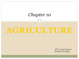 Rice in southeast asia, corn and cassava in south america, and millet and. Agriculture Chapter 10 An Introduction To Human Geography Ppt Download