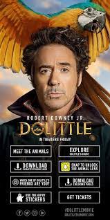 Dolittle Starring Robert Downey Jr Is In Theaters Tomorrow Dolittlemovie Dolittletrailer The Night Owl Mama Robert Downey Jr Downey Junior Downey