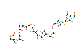 Download Tangle Of Christmas Lights In A Line Svg Cut File By Creative Fabrica Crafts Creative Fabrica PSD Mockup Templates