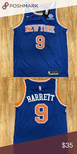 The jersey features an fdny crest that says knicks and n.y.c. along with ladder the jersey credits the brave firefighters of new york city. Rj Barrett New York Knicks Jersey Great Quality Jersey Letters And Numbers Are Stitched And It Looks Just Like The Pictu New York Knicks Jersey Tank Top Shirt