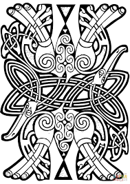 Mandala coloring pages printable simple butterfly celtic knotwork god pentacle unique designs. Celtic Art 13 Celtic Art Adult Coloring Pages