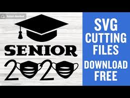Download Senior 2020 Svg Free Quarantined Svg Graduation Svg Instant Download Silhouette Cameo Medical Mask Svg Quarantine Svg Png 0518 Freesvgplanet