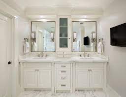 Not only do double vanities look luxurious and add value to your home. Double Vanity With Center Console Traditional Bathroom Msm Property Development