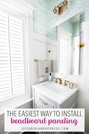 Including a beadboard bathroom will make the bathroom looking unique. The Easiest Way To Install Wainscoting Beadboard In The Bathroom
