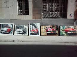 Pinturas tipicas de Cuba ,carros viejos: fotografía de Casa Mayrenis y  Mainoldy, La Habana - Tripadvisor