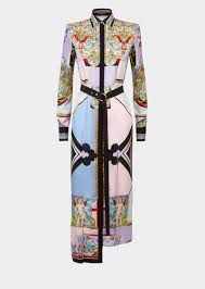 Maybe you would like to learn more about one of these? Angeli Print Maxi Shirt Dress Versace Dresses Fashion Maxi Shirt Dress Stylish Business Outfits