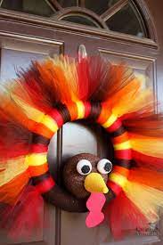 Diy Turkey Tulle Wreath Best Thanksgiving Wreath For Your Door Thanksgiving Crafts Diy Thanksgiving Decorations Diy Thanksgiving Wreaths Diy