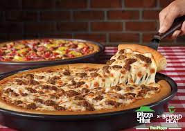 While cheese is the most common ingredient found in the crust stuffing, other ingredients such as pepperoni or other traditional pizza ingredients like sausage, bacon. Pizza Hut Launches Vegan Beyond Meat Topping In U S And U K