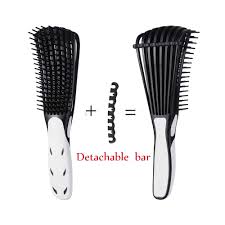 Here is the list of best detanglers for your natural hair: Buy Detangling Brush For Curly Hair Black Detangler Hair Brush With Nylon Bristles For African American 4c Hair Natural Black Hair Or Long Thick Hair Easy Clean 10x2 Inch Black Online In Vietnam B07s2h4xj1