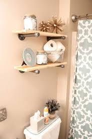 Diy Rustic Industrial Bathroom Shelves And Beach Decor Decor Diy Decor Bathroom Shelves