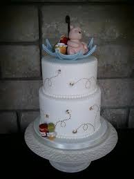 Classic Winnie The Pooh Cake Winnie The Pooh Cake Baby Shower Cakes Baby Cake