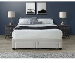 By baxton studio (1) celeste black/gold canopy metal king size bed. Braham Queen Upholstered Storage Platform Bed In 2021 Upholstered Storage Storage Platform Bed Platform Bed Frame