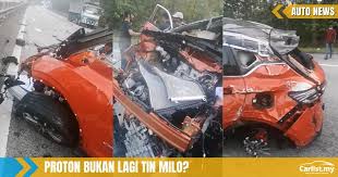 Jual kereta yang pernah kemalangan. Proton X50 Kemalangan Proton Bukan Lagi Tin Milo Berita Kereta Carlist My