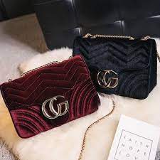 Women Handbag Cg Luxury Designer Velvet Waves Flap Bag Chain Cross Body Bags Hq Afflink Women Handbags Shoulder Messenger Bag Chain Crossbody Bag