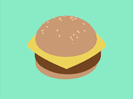 Latest and popular food gifs on primogif.com. Burger Gif Motion Design Animation Animation Animated Gif