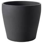 PERSILLADE Plant pot, dark gray7 Â½ 