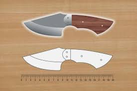 Es sin duda el cuchillo más utilizado para la cocina asiática. Facon Chico Moldes De Cuchillos