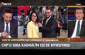 Sera kadıgil kimdir, chp parti meclis üyesi. Beyaz Tv Den Gazetecilik Ornegi Sera Kadigil In Esi De Biyikli Tele1