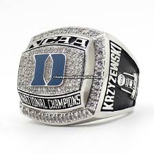 2015 Duke Blue Devils Ncaa Men S Basketball National Championship Ring Championship Rings Rings Duke Blue Devils