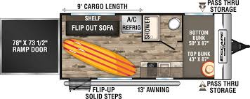 Momentum g class travel trailer toy hauler floorplans grand design sportster travel trailer fifth wheel toy hauler floorplans kz rv x lite west forest river rv manufacturer of travel trailers adrenaline toy haulers by coachmen rv. 7 Best Small Toy Hauler Travel Trailers Why They Ll Make You Happy