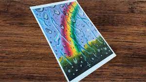 Keindahan alam dapat membuat suasana hati menjadi nyaman dan rileks. Pin On Menggambar Pelangi