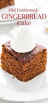 Gingerbread Cake With Lemon Cream Recipe Gingerbread Cake Dessert Recipes Easy Favorite Dessert Recipes