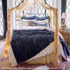 Harry Potter Magical Velvet Quilt Sham Navy In 2021 Harry Potter Room Decor Harry Potter Bedroom Harry Potter Room