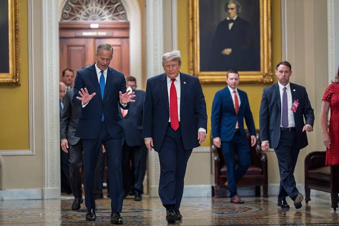 Trump berates Senate Republicans over Iran war vote after calling off bill  signing | WSAV-TV
