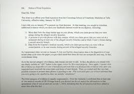 Tufts expelled a student for grade hacking. She claims innocence