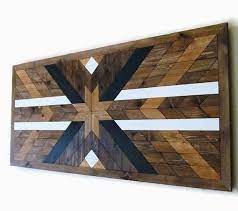 Reclaimed Wood Wall Art Geometric Wood Art Western Wall Art Wood Headboard Navajo Art Star Wood Quilt Reclaimed Wood Art Reclaimed Wood Wall Art Wood Wall Art