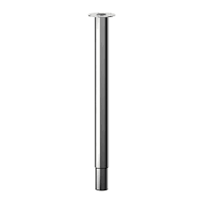 Gerton Pied Reglable Chrome Pied De Table Reglable Pied Reglable Table De Bar Ikea