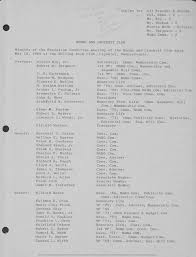 Documents From The May 14 1969 Executive Committee Meeting