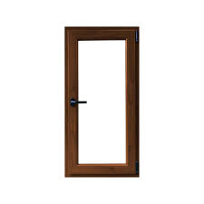 Fereastra Pvc Termopan 5 Camere 56 X 86 Cm Deschidere Dubla Dreapta Stejar Auriu