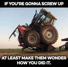 If a tractor was my life - Relationship