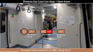 Early closure & late opening between woodlands north and woodlands south train service read more » Smrt Trains Thomson East Coast Line 1 Open House 2020 Youtube