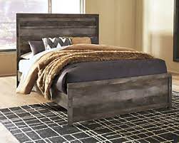 Wynnlow gray panel bedroom set. Wynnlow Queen Panel Bed Ashley Furniture Homestore