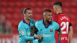 Después de haber coincidido en la selección chilena en el parón internacional, los dos compañeros. Mallorca Barcelona Arturo Vidal El Rapido Marca En El Primer Minuto Su Septimo Gol Marca Com