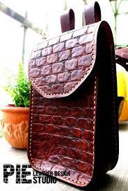 手工皮雕腰包 fashion backpack leather backpack bags